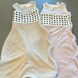 Nanit Sleepsacks 6-12 Months in Grey and Lite Purple